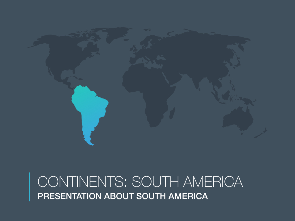 Continents South America Powerpoint Template Presentation Templates